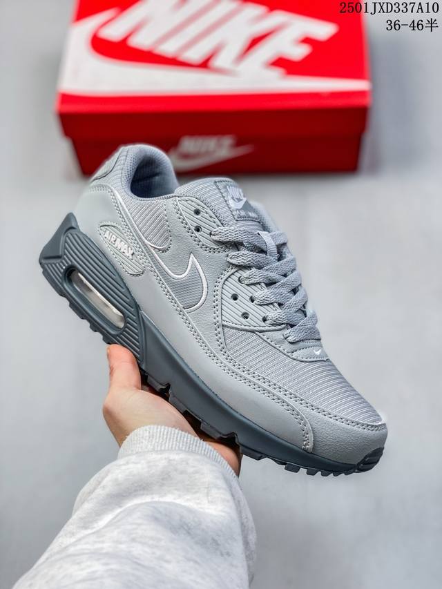 公司级nike Air Max 90初代系列低帮复古气垫百搭休闲运动慢跑 尺码：见图 编码：01Jxd337A10