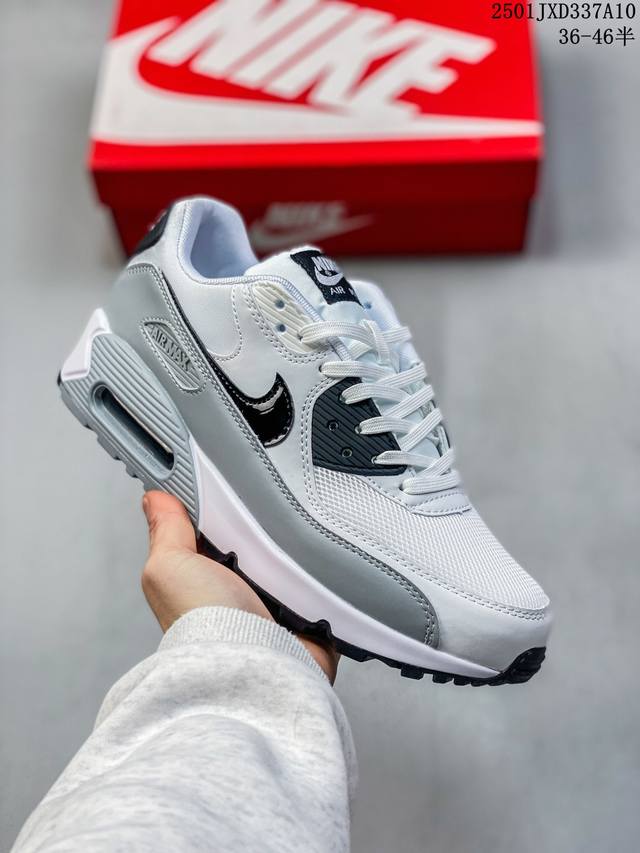 公司级nike Air Max 90初代系列低帮复古气垫百搭休闲运动慢跑 尺码：见图 编码：01Jxd337A10