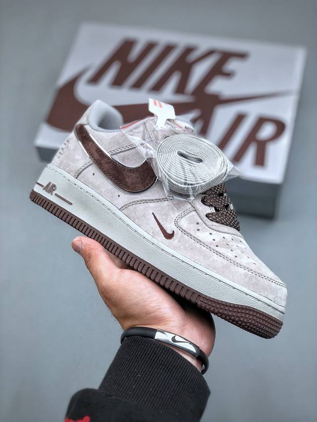 Nike Air Force 1'07 Low 麂皮红小勾 卫冕冠军 满天星 空军一号低帮运动休闲板鞋 Ww5021-622 #进口麂皮 原装鞋盒原楦头原纸板