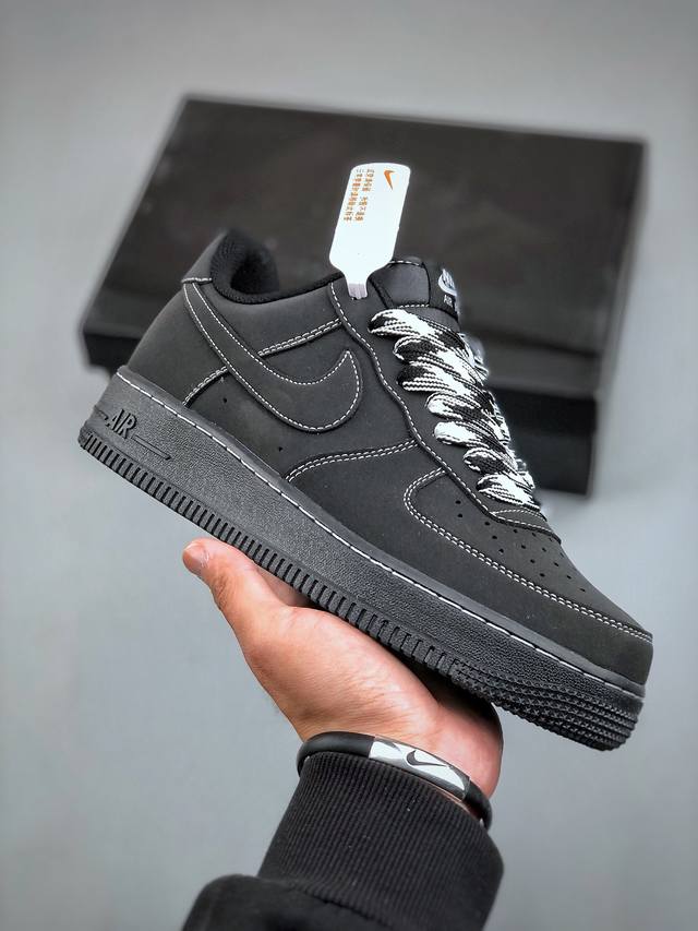 Nike Air Force 1'07 Low 黑武士 空军一号低帮休闲板鞋 Hw2636-079 #原楦头原纸板 纯正空军版型 定制鞋盒 全掌内置全掌气垫 原