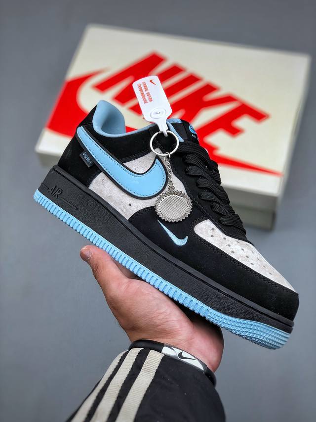 Nike Air Force 1'07 Low Supreme联名 小清新蒂芙尼 空军一号 低帮休闲板鞋 Df0 -025 #原楦头原纸板 原装鞋盒 定制五金配