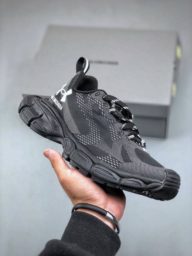 I8版本 Under Armour X Balenciaga 巴黎世家 3Xl 安德玛联名复古老爹鞋 巴黎世家十代 官方全套配件鞋盒 鞋带 防尘纸配套齐全 尺码