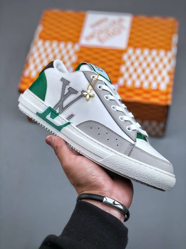 Lv Trainer 轻奢单品 代购级别 Zp级全套包装 Lv Trainer 最新配色运动鞋原购购入历时近两个月开发打造配色超好看 完美楦型 调试了两个月鞋面