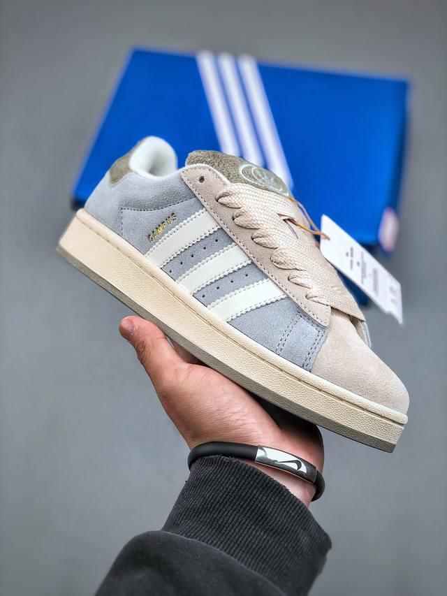 Adidas Originals Campus 00S 学院系列面包风经典复古低帮百搭休闲运动板鞋货号:Jr8041 尺码:36 36.5 37 38 38.5