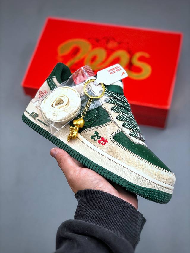 Nike Air Force 1 Low 07 X The North Face 蛇年限定 灰绿满天星原楦头原纸板 打造纯正低帮空军版型专注外贸渠道 全掌内置蜂