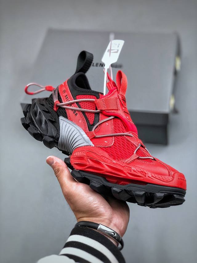 Vg版本 Balenciaga Hike Trail Sneaker 法国高端奢侈品牌-巴黎世家 徒步旅行15代系列低帮复古阔型厚底户外姥爹风潮流百搭休闲运动越