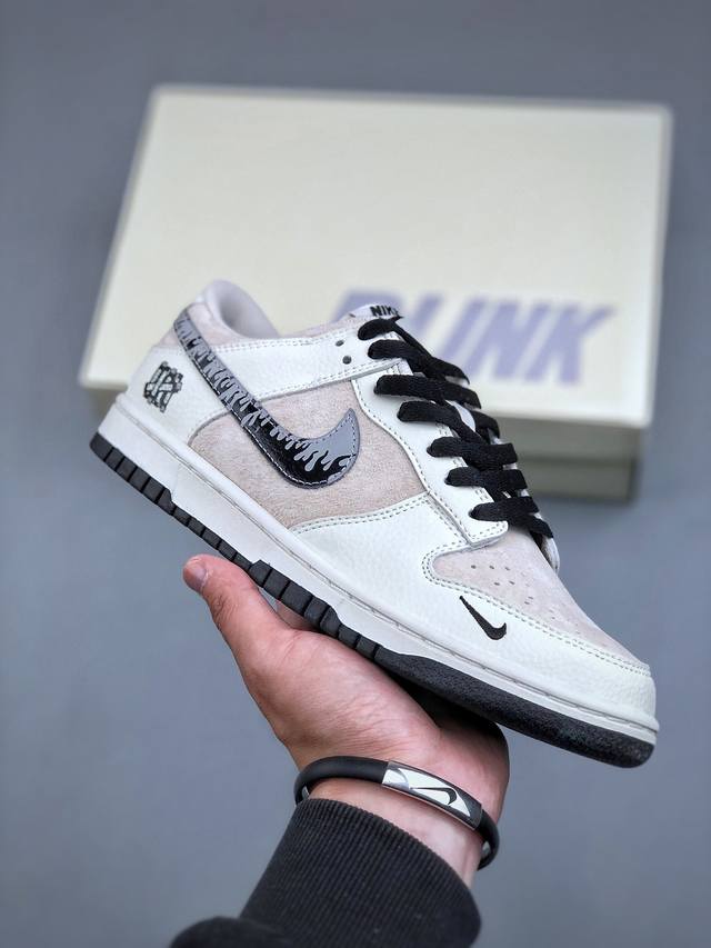 Nike Sb Dunk Low Un联名-猪八溶解黑勾 周年高端定制 低帮休闲板鞋 Dj2024-068 #定制鞋盒 大厂纯原品质出货 超高清洁度 皮料切割干