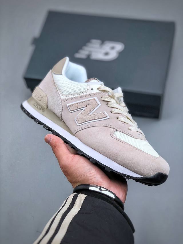 New Balance U574 低帮复古休闲运动慢跑鞋 公司级版本采用猪巴革组合网织物鞋面材质全新4层组合独立私模大底 2024全新574升级版来啦官方货号: