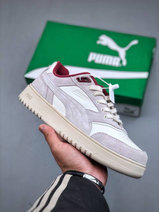 Puma Doublecourt 潮流运动 防滑耐磨 低帮 彪马板鞋货号:29 3 01 尺码:35.5 36 37 37.5 38 38.5 39 40 40