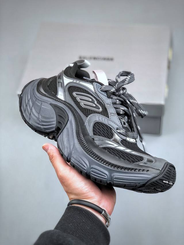 Xa版本 Balenciaga巴黎世家 Cargo 6Xl Sneakers 圆头系带 低帮生活休闲鞋网布系带低帮走秀复古老爹鞋 Balenciaga始终站在时