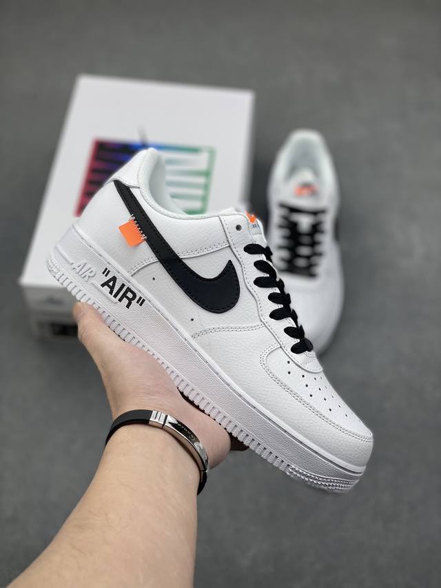 独家实拍nk Air Force 1'07 Low “Ivory White” “象牙白”空军一号低帮休闲板鞋 鞋款鞋身采用了纯色皮革打造 原楦头原纸板 打造纯