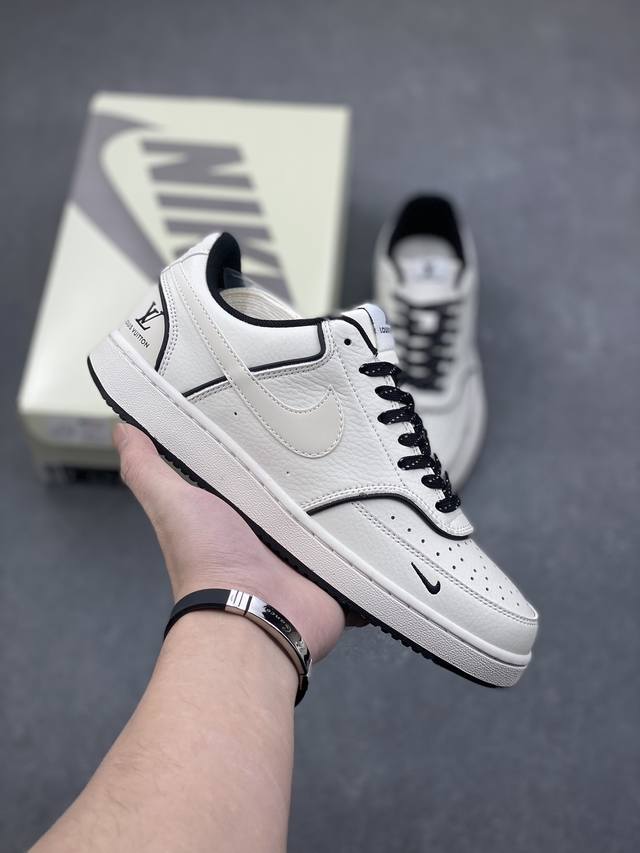 新品实拍 公司级真标半码制supreme X Nike Court Vision Lo联名 低帮百搭 透气休闲运动板鞋 兼顾舒适脚感和出众风范 演绎匠心之作 结