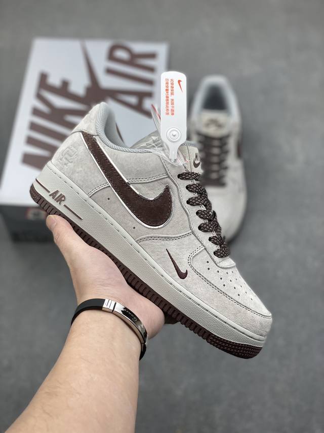 秋冬全新卫冕系列 公司级 Nike Air Force 1 '07 Low 麂皮红 卫冕冠军 小勾满天星空军一号中帮运动休闲板鞋 3M反光进口麂皮 原装鞋盒原楦