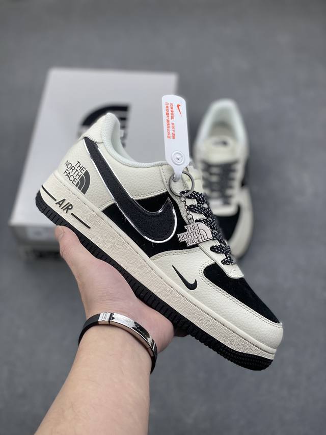 海外限量发售！公司级nike Air Force 1 '07 Low “北面联名”空军一号 低帮 运动鞋 休闲鞋 折边针车 工艺难度大 原楦头原纸板 原装鞋盒