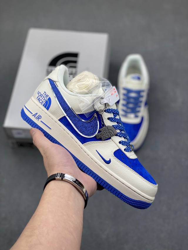 海外限量发售！公司级nike Air Force 1 '07 Low “北面联名”空军一号 低帮 运动鞋 休闲鞋 折边针车 工艺难度大 原楦头原纸板 原装鞋盒