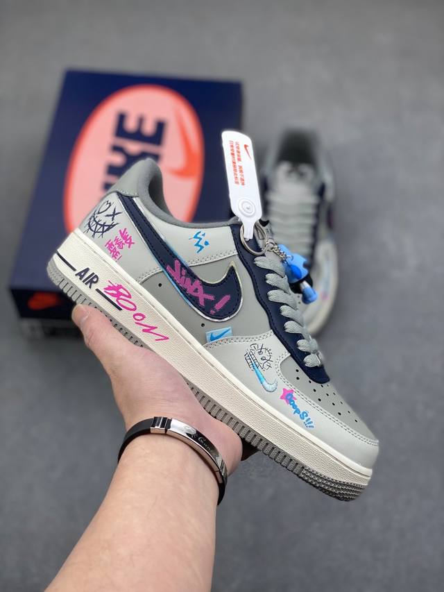 海外限量发售！公司级nike Air Force 1 '07 Low 空军一号 低帮 运动鞋 休闲鞋 折边针车 工艺难度大 原楦头原纸板 原装鞋盒 定制五金配件