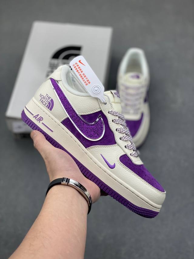 海外限量发售！公司级nike Air Force 1 '07 Low “北面联名”空军一号 低帮 运动鞋 休闲鞋 折边针车 工艺难度大 原楦头原纸板 原装鞋盒