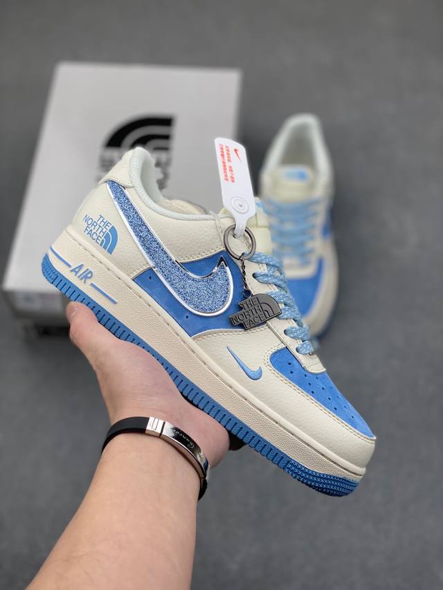 海外限量发售！公司级nike Air Force 1 '07 Low “北面联名”空军一号 低帮 运动鞋 休闲鞋 折边针车 工艺难度大 原楦头原纸板 原装鞋盒