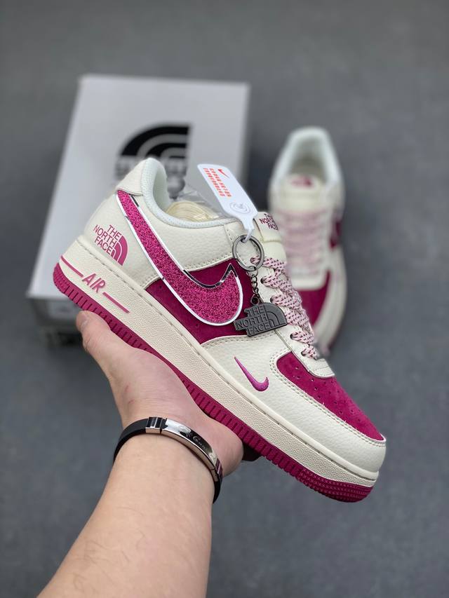 海外限量发售！公司级nike Air Force 1 '07 Low “北面联名”空军一号 低帮 运动鞋 休闲鞋 折边针车 工艺难度大 原楦头原纸板 原装鞋盒