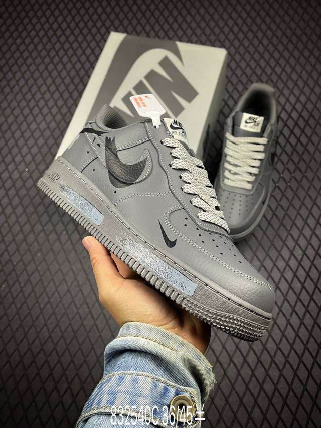 公司级nike Air Force 1'07 Lv8 原楦头原纸板 打造纯正低帮空军版型 专注外贸渠道 全掌内置蜂窝气垫 原盒配件 原厂中底钢印、拉帮完美 货号