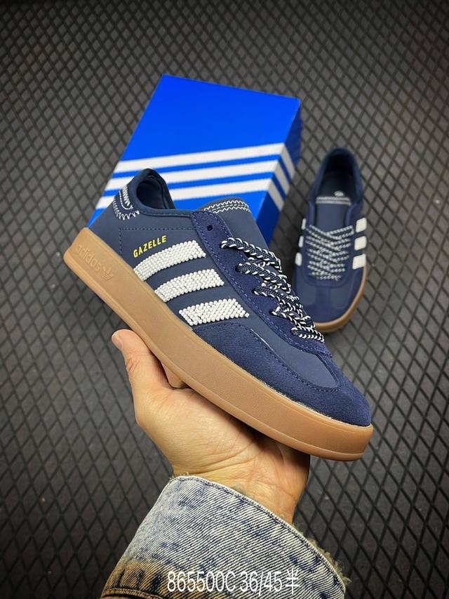 Clot X Adidas Originals Gazelle 陈冠希联名t头鞋adidas Originals阿迪达斯三叶草货号:Ih3725 尺码:36 3