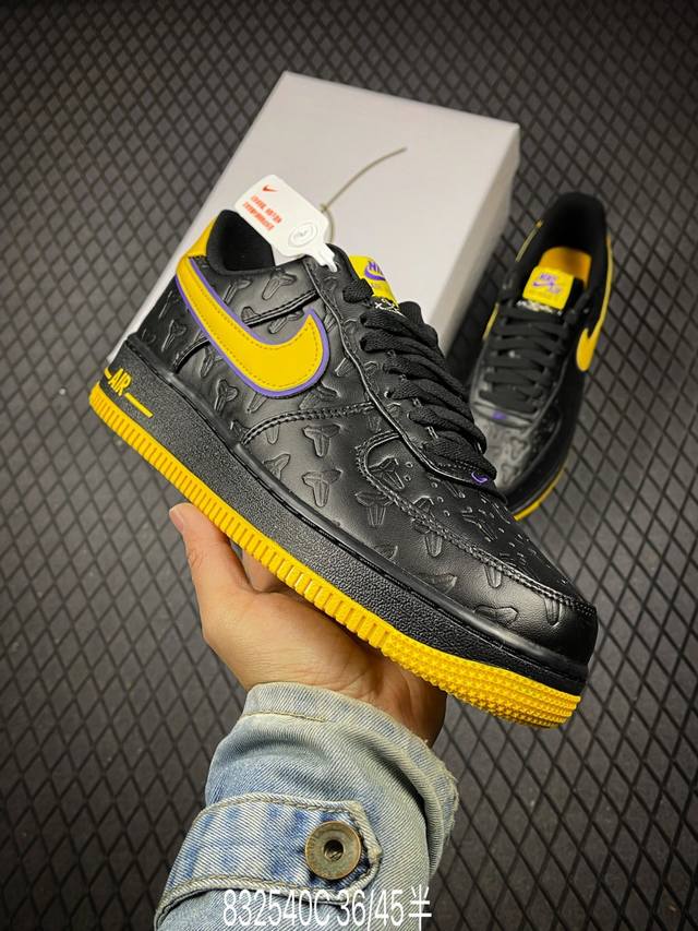 Nike Air Force 1 Low 07 X Supreme 原楦头原纸板 打造纯正低帮空军版型 专注外贸渠道 全掌内置蜂窝气垫 原盒配件 原厂中底钢印、