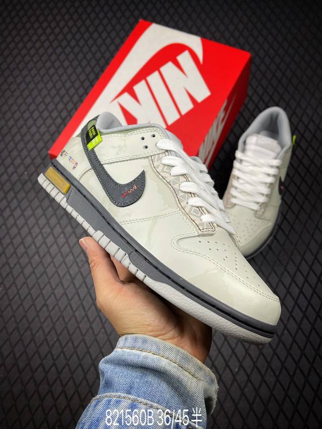 Nike Dunk Sb Low 定制配色 定制dunk Sb 具有经典的dunk血缘，又注入了更多的时尚元素。相较于普通的dunk滑板鞋，改良版的dunk S