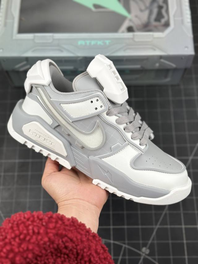 Rtfkt Studios X Nk Dunk Genesis Low 扣篮元宇宙系列经典低帮休闲运动滑板板鞋 鞋舌配件可拆卸 虚拟数字时尚单位 Rtfkt S