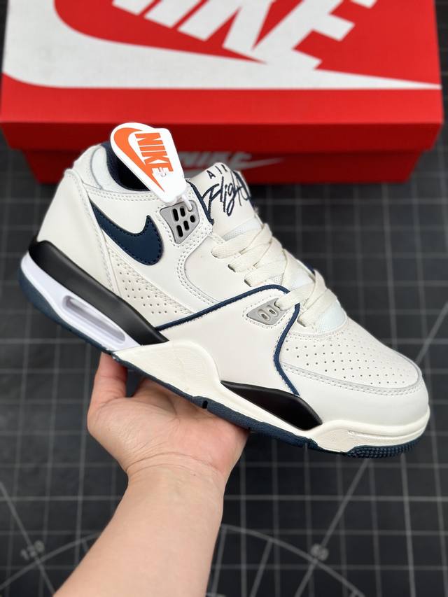 公司级耐克nike Air Flight 89 Low 男子运动鞋 Aj4兄弟款 缓震篮球鞋 重塑80年代后期非凡篮球战靴的经典风范 利落皮革结构搭载卓越缓震系