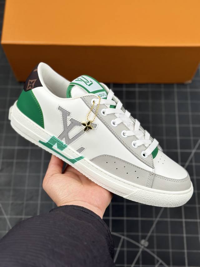 Lv Trainer 轻奢单品 代购级别 Zp级全套包装 Lv Trainer 最新配色运动鞋原购购入历时近两个月开发打造配色超好看 完美楦型 调试了两个月鞋面