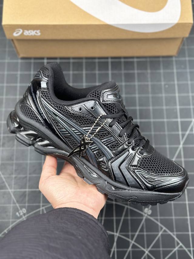 Asics Gel-Kayano 14 亚瑟士运动休闲透气专业跑鞋 #采用工程弹性双层再生针织密度鞋面材质，后跟3D可视gel缓震乳胶物料 #升级ff Blas