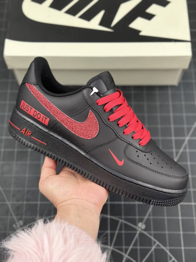 Nike Air Force 1 Low 07 黑红小钩 空军一号 低帮运动休闲板鞋 原楦头原纸板 打造纯正低帮空军版型 专注外贸渠道 全掌内置蜂窝气垫 原盒配 - 点击图像关闭