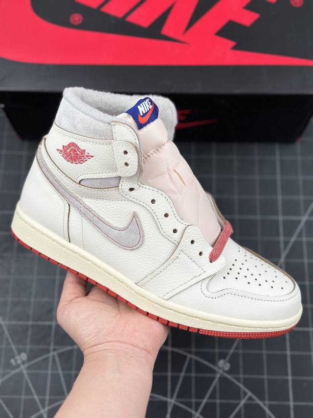 Air Jordan 1 High Og ”Rare Air Cinnabar“ Aj1 乔1朱砂红 高帮篮球鞋 #鞋面采用优质皮革精心打造，展现出 Sail