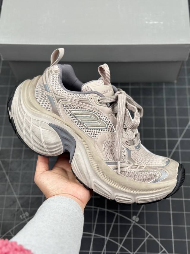 Xa版 超大廓形“巨人鞋”,法国高端奢侈品牌-巴黎世家balenciaga Cargo Sneaker 6Xl船型系列低帮复古阔型厚底底姥爹风潮流百搭休闲运动鞋