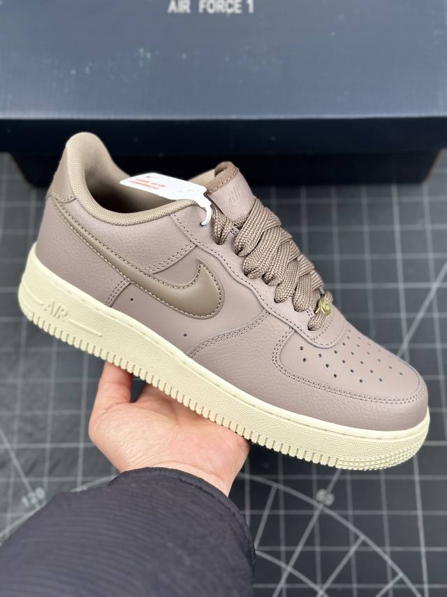 Nike Air Force 1 Low 07 棕 空军一号 低帮休闲运动板鞋 原楦头原纸板 打造纯正低帮空军版型 专注外贸渠道 全掌内置蜂窝气垫 原盒配件 原