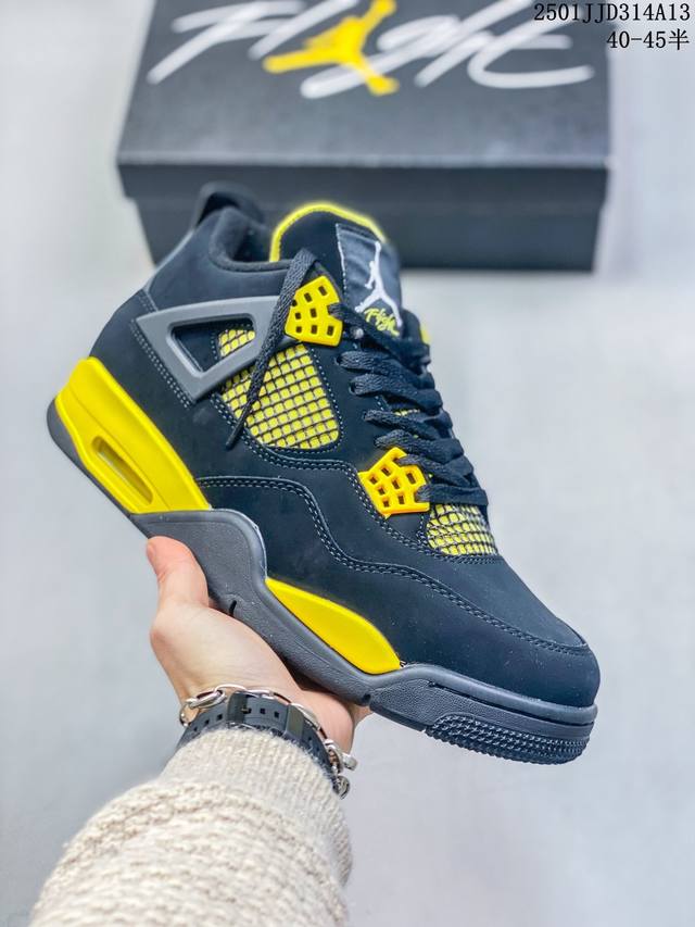 福利公司级Nike Air Jordan 4 Retro 耐克迈克尔 乔丹Aj4代中帮复古休闲运动文化篮球鞋 货号:308497-060 尺码:40 40.5