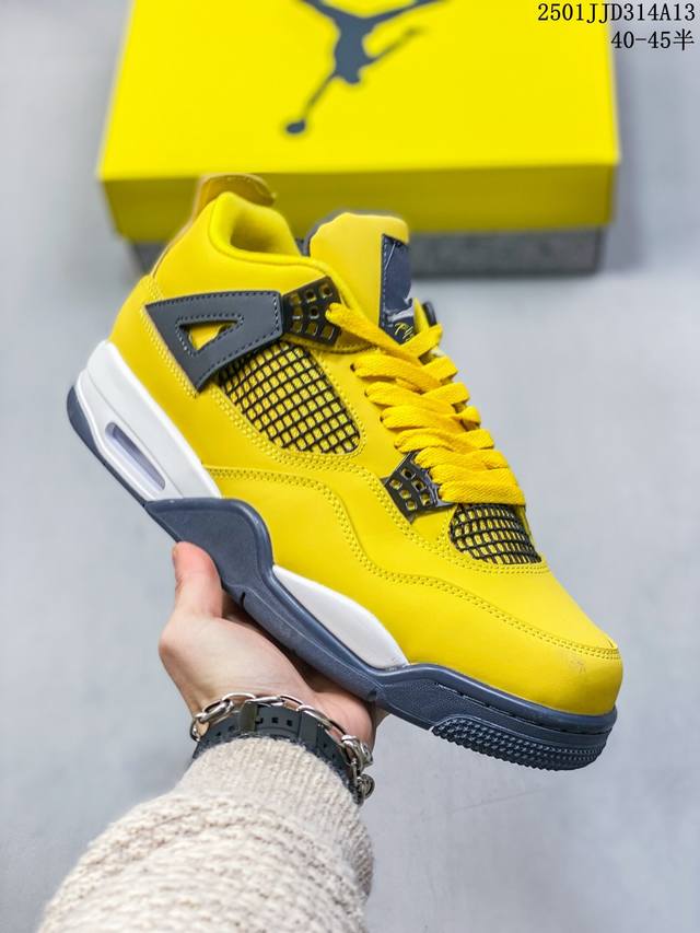 福利公司级Nike Air Jordan 4 Retro 耐克迈克尔 乔丹Aj4代中帮复古休闲运动文化篮球鞋 货号:308497-060 尺码:40 40.5