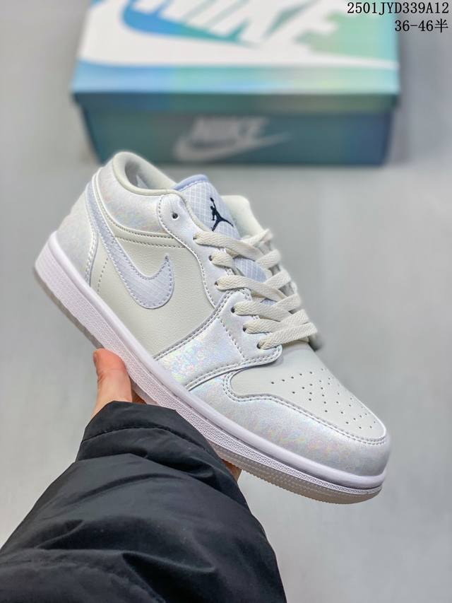 Air Jordan 1 Low Og Cny Aj1 乔1蛇年限定 银蛇 低帮复古篮球鞋 Hf3144- 尺码：36 36.5 37.5 38 38.5 39