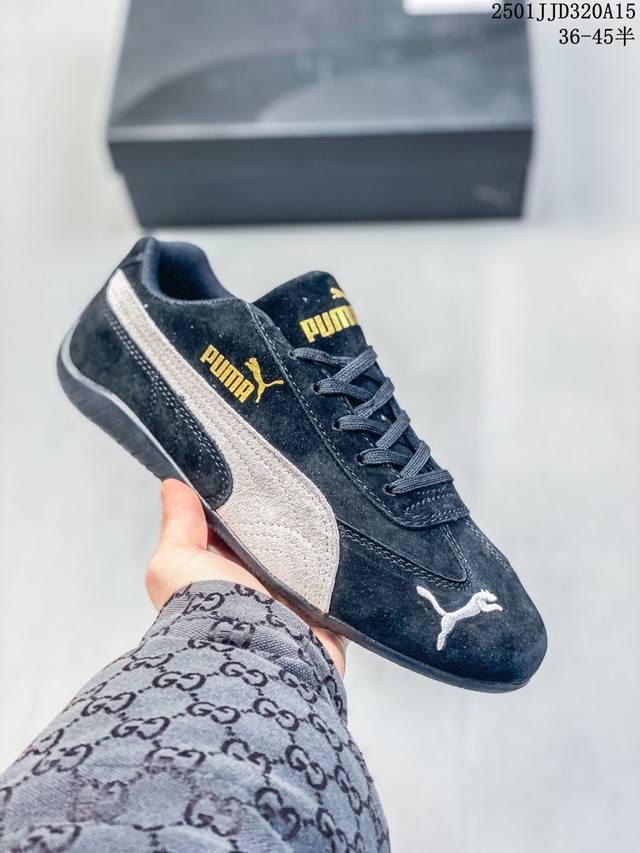 Puma Speedcat Og 彪马罗马阿莫尔系列百搭单品 复古运动休闲赛车跑鞋 以趣味十足又前卫复古的设计引领潮流将赛道精神融入街头时尚 开启前卫竞速之旅主