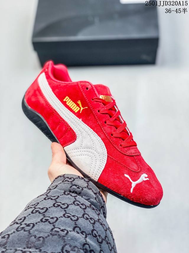 Puma Speedcat Og 彪马罗马阿莫尔系列百搭单品 复古运动休闲赛车跑鞋 以趣味十足又前卫复古的设计引领潮流将赛道精神融入街头时尚 开启前卫竞速之旅主