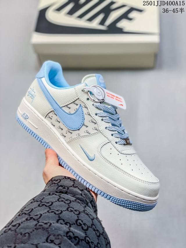 3M联名款高端定制 洛杉矶潮牌店限量发售 公司级 Undefeated X Nike Air Force 1 Low 空军一号低帮休闲板鞋 定制皮料 原装定制鞋 - 点击图像关闭