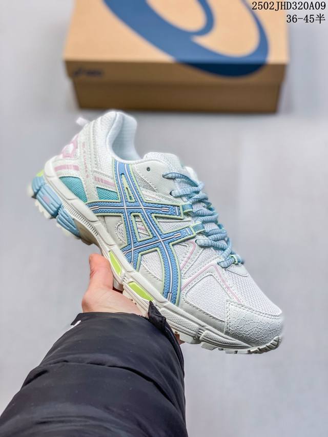 真标级 Asics 亚瑟士 Gel-Kahana 8 男女鞋越野跑步鞋抓地稳定运动鞋缓震耐磨跑鞋 Gel-Kahana系列为实用级越野跑鞋，融合机能和户外潮流强