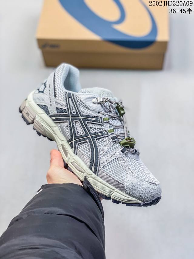 真标级 Asics 亚瑟士 Gel-Kahana 8 男女鞋越野跑步鞋抓地稳定运动鞋缓震耐磨跑鞋 Gel-Kahana系列为实用级越野跑鞋，融合机能和户外潮流强