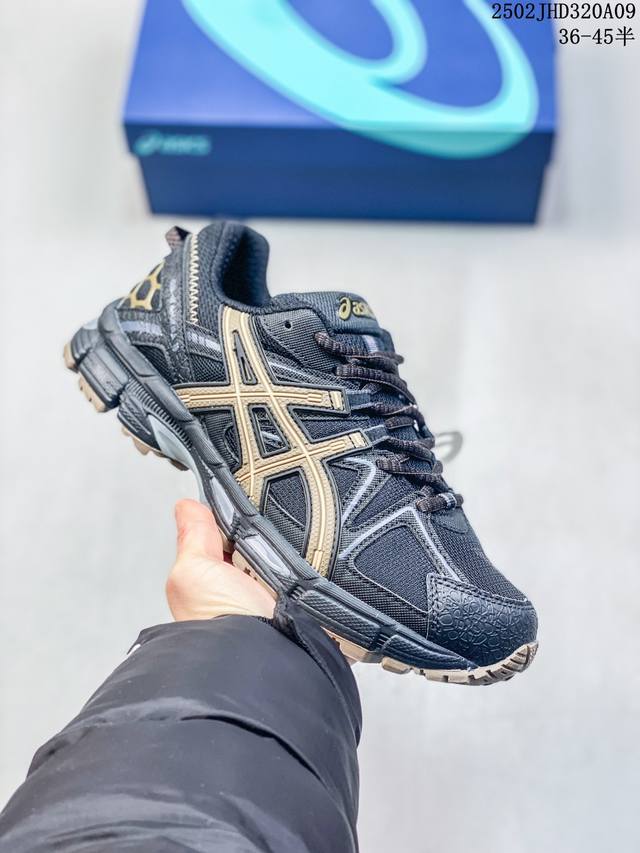 真标级 Asics 亚瑟士 Gel-Kahana 8 男女鞋越野跑步鞋抓地稳定运动鞋缓震耐磨跑鞋 Gel-Kahana系列为实用级越野跑鞋，融合机能和户外潮流强