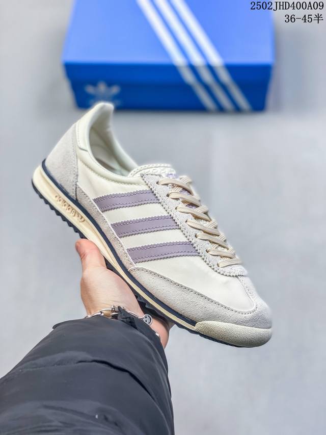 阿迪达斯 Adidas Originals Sl 72 百搭潮流 轻松舒适防滑耐磨低帮 生活休闲鞋 210390Aaeqo 尺码: 36-45半 编码:02Jh