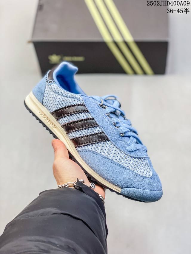 阿迪达斯 Adidas Originals Sl 72 百搭潮流 轻松舒适防滑耐磨低帮 生活休闲鞋 210390Aaeqo 尺码: 36-45半 编码:02Jh