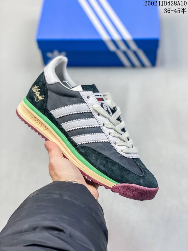 阿迪达斯 Adidas Originals Sl 72 百搭潮流 轻松舒适防滑耐磨低帮 生活休闲鞋 尺码:36-45半 02Jjd428A10