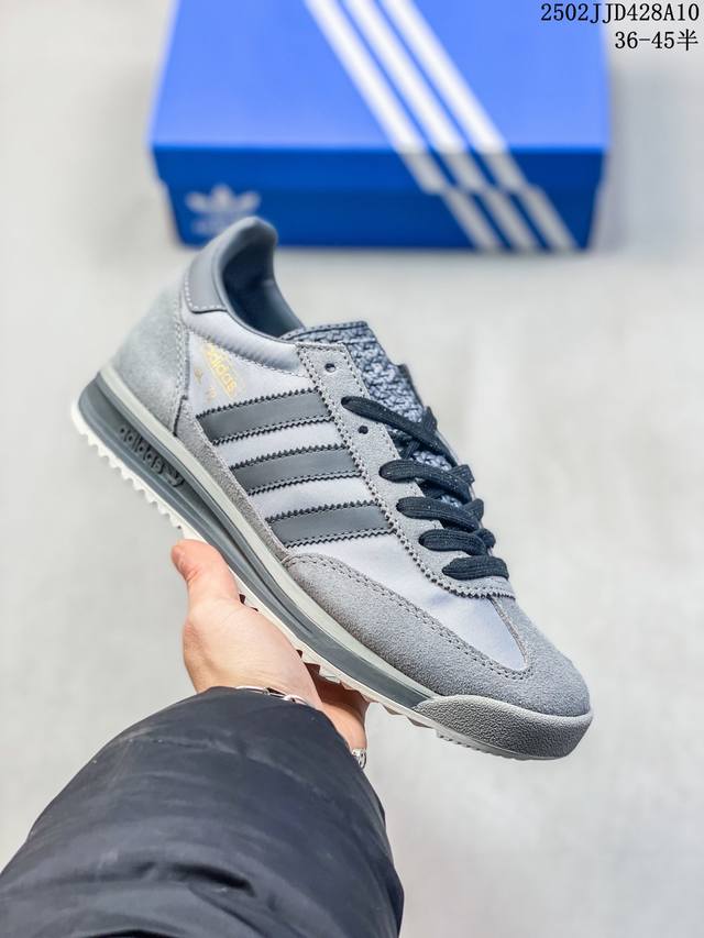 阿迪达斯 Adidas Originals Sl 72 百搭潮流 轻松舒适防滑耐磨低帮 生活休闲鞋 尺码:36-45半 02Jjd428A10