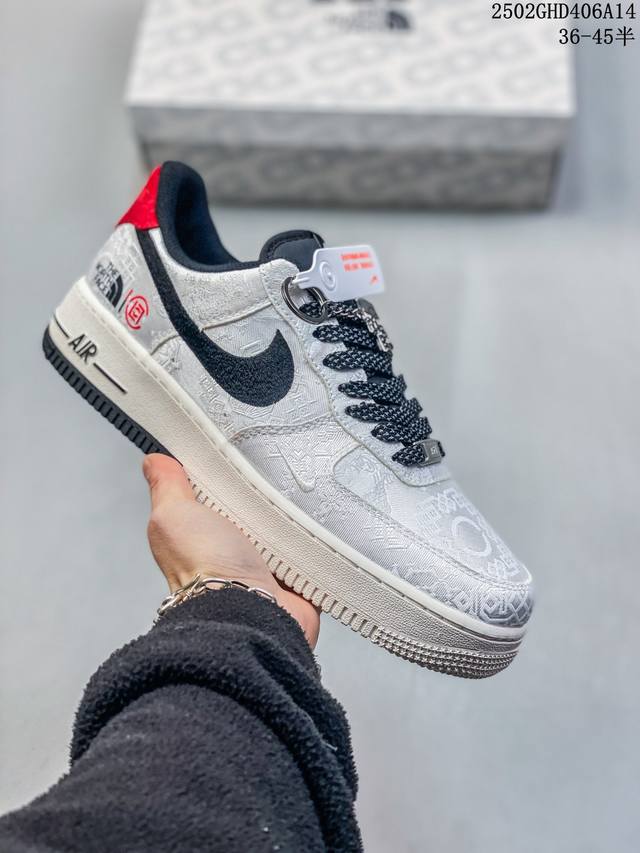 海外限量发售！公司级Nike Air Force 1 '07 Low “斯图西联名 玫瑰金刺绣”空军一号 低帮 运动鞋 休闲鞋 折边针车 工艺难度大 原楦头原纸