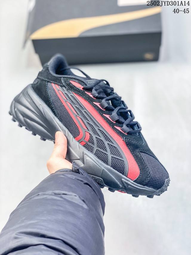 Puma 彪马 Puma Spirex Speed 异型蛛网标男子舒适耐磨时尚休闲运动跑步鞋 396434 类型：男鞋 码数：40 41 42 43 44 45